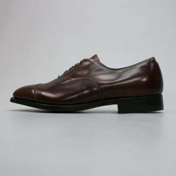 Johnston & Murphy Men\'s 10 Optima/Melton Black Cap-toe Oxford Dress Shoes - USA main image 7